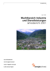 Marktbereich Industrie und Dienstleistungen. Jahresbericht 2001