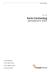 Swiss Contracting. Jahresbericht 2002