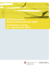 Schweizerische Elektrizitätsstatistik 2005