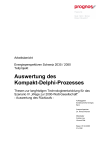 Auswertung des Kompakt-Delphi-Prozesses