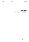 energho. Jahresbericht 2005