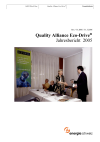 Quality Alliance Eco-Drive®. Jahresbericht 2005