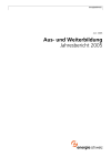 Aus- und Weiterbildung. Jahresbericht 2005