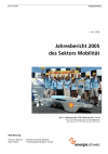 Jahresbericht 2005 des Sektors Mobilität