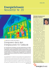 EnergieSchweiz Newsletter Nr. 39