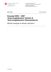 Konzept 2004 – 2007, Technologiebereich Verkehr & Technologiebereich Akkumulatoren