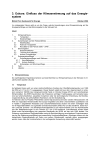 Einfluss der Klimaerwärmung auf das Energiesystem
