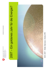 2007 – Ein goldenes Jahr für die Energie?