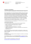 Einladung zur Präqualifikation - Leiter BFE-Energieforschungsprogramm Verfahrenstechnische Prozesse VTP
