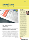 EnergieSchweiz Newsletter Nr. 43