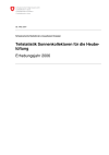 Teilstatistik Sonnenkollektoren für die Heubelüftung, Erhebungsjahr 2006