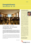 EnergieSchweiz Newsletter Nr. 44