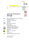 Life Cycle Inventories of Bioenergy