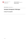 Sachplan Geologische Tiefenlager