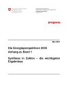 Energieperspektiven 2035 – Anhang zu Band 1