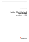 Sektion Öffentliche Hand und Gebäude. Jahresbericht 2006