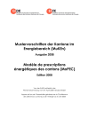 Mustervorschriften der Kantone im Energiebereich (MuKEn)