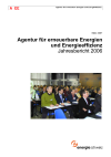 Agentur für erneuerbare Energien und Energieeffizienz. Jahresbericht 2006