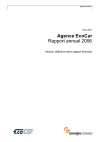 Agence EcoCar. Rapport annuel 2006