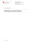 Aktionsplan erneuerbare Energien