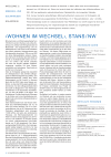 ‹Wohnen im Wechsel›, Stans / NW