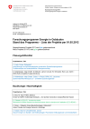 Forschungsprogramm Energie in Gebäuden, Stand des Programms – Liste der Projekte