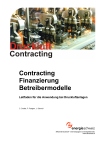 Druckluft Contracting - Contracting, Finanzierung, Betreibermodelle