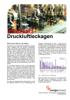 Infoblatt Druckluftleckagen