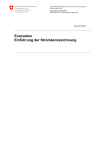 Evaluation Einführung der Stromkennzeichnung
