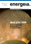 energeia - Sondernummer zum Watt d’Or 2008