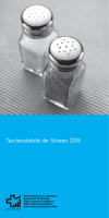 Taschenstatistik der Schweiz 2005