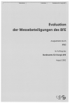Evaluation der Messebeteiligungen des BFE