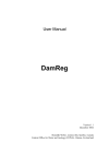 DamReg - User Manual