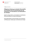 Effizientere Nutzung von fossilen Brennstoffen, Reduktion der CO2-Emissionen und Ressourcenschonung in der Schweiz
