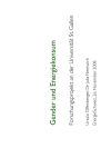Gender und Energiekonsum