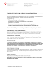 Checkliste für Projektanträge im Bereich Aus- und Weiterbildung