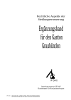 Ergänzungsband für den Kanton Graubünden