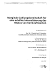 Marginale Zahlungsbereitschaft für eine erhöhte Internalisierung des Risikos von Kernkraftwerken