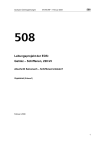 508 Leitungsprojekt der EOS: Galmiz – Schiffenen, 220 kV, Abschnitt Salvenach – Schiffenen/Litzistorf