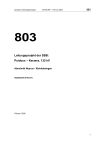 803 Leitungsprojekt der SBB: Puidoux – Kerzers, 132 kV, Abschnitt Neyruz - Kleinbösingen