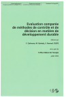 Evaluation comparée de méthodes de contrôle et de décision en matière de développement durable