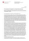 Die schweizerische Energiepolitik vor wichtigen Weichenstellungen