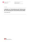 Leitfaden zur Unterstützung der Kantone bei der Umsetzung des Grossverbraucherartikels