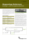 Biogasanlage Reidermoos