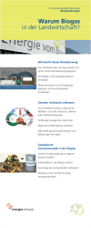 Warum Biogas in der Landwirtschaft?