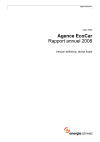Agence EcoCar. Rapport annuel 2008
