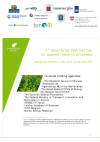 1st SmartGrids ERA-Net Call for applied research proposals