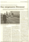 Das vergessene Abwasser