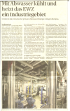 Mit Abwasser kühlt und heizt das EWZ ein Industriequartier