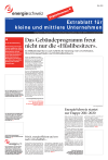 Extrablatt für kleine und mittlere Unternehmen - 2. Ausgabe 2010